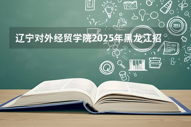 辽宁对外经贸学院2025年黑龙江招生计划总览（2026高考志愿参考）