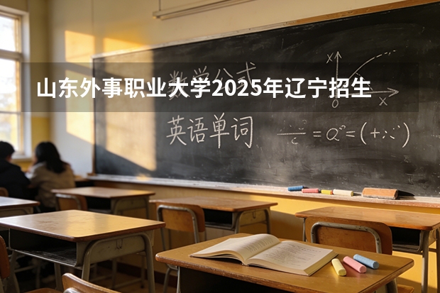 山东外事职业大学2025年辽宁招生计划总览（2026高考志愿参考）