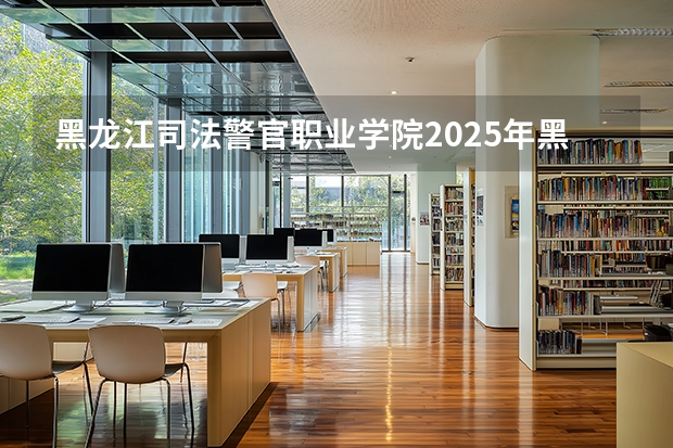 黑龙江司法警官职业学院2025年黑龙江招生计划总览（2026高考志愿参考）