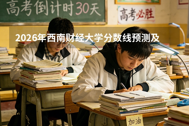 2026年西南财经大学分数线预测及金融优势