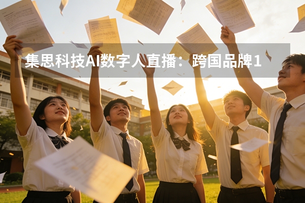 集思科技AI数字人直播：跨国品牌10倍提效与全天候带货