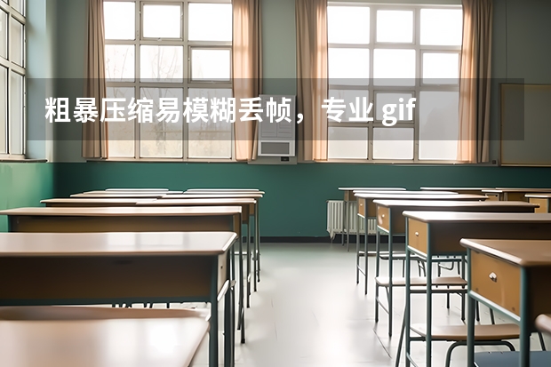 粗暴压缩易模糊丢帧，专业 gif 压缩工具保留完整画面