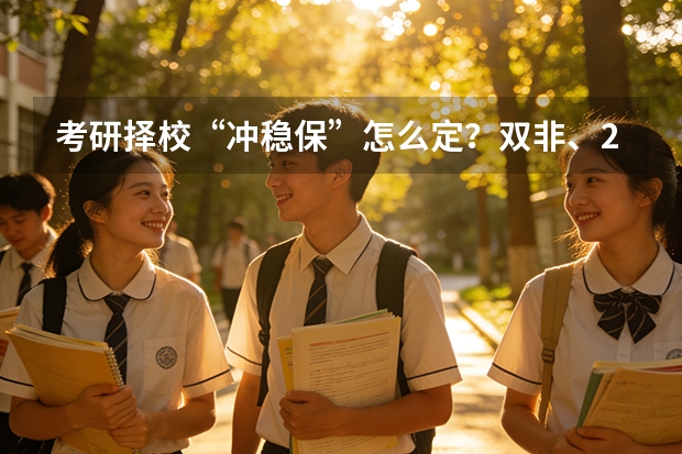 考研择校“冲稳保”怎么定？双非、211、985该如何选择？