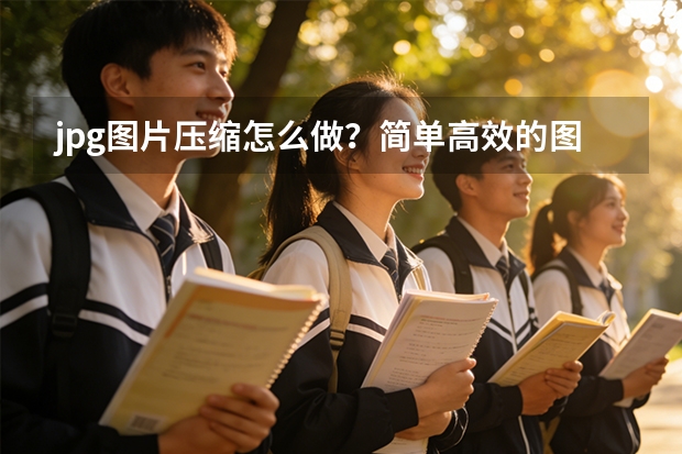 jpg图片压缩怎么做？简单高效的图片减重方法