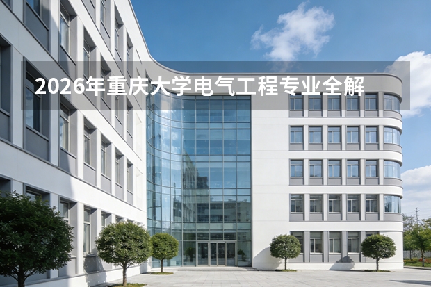 2026年重庆大学电气工程专业全解析：学科优势、录取分数与师资实力