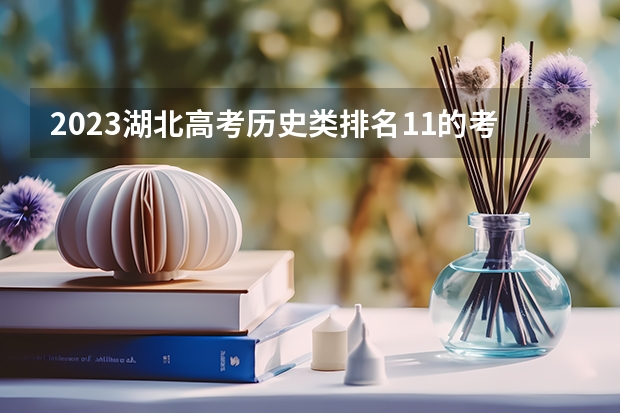 2023湖北高考历史类排名11的考生报什么大学好 学校往年录取分数线