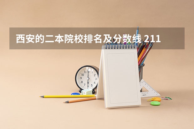西安的二本院校排名及分数线 211师范大学排名及录取分数线