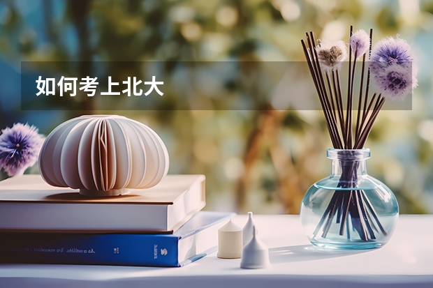 如何考上北大