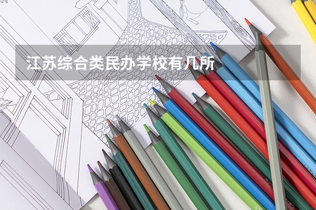 江苏综合类民办学校有几所