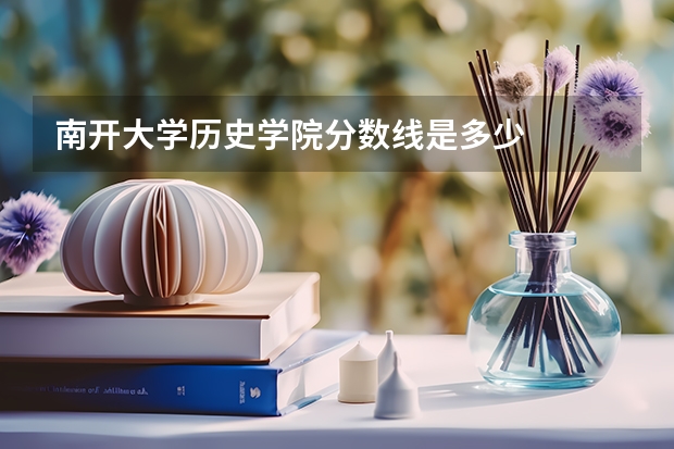 南开大学历史学院分数线是多少