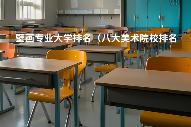 壁画专业大学排名（八大美术院校排名）