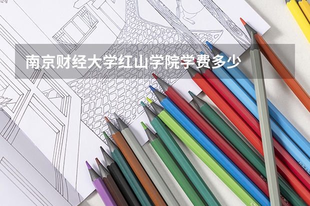 南京财经大学红山学院学费多少